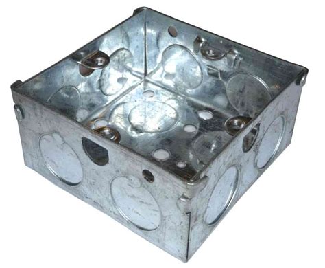 galvanised steel box|galvanised electrical back box.